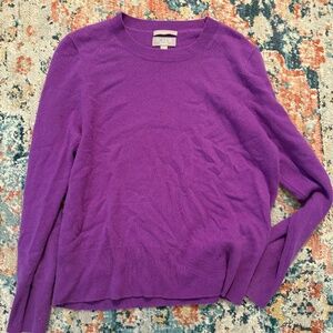 J Crew classic fit cashmere sweater